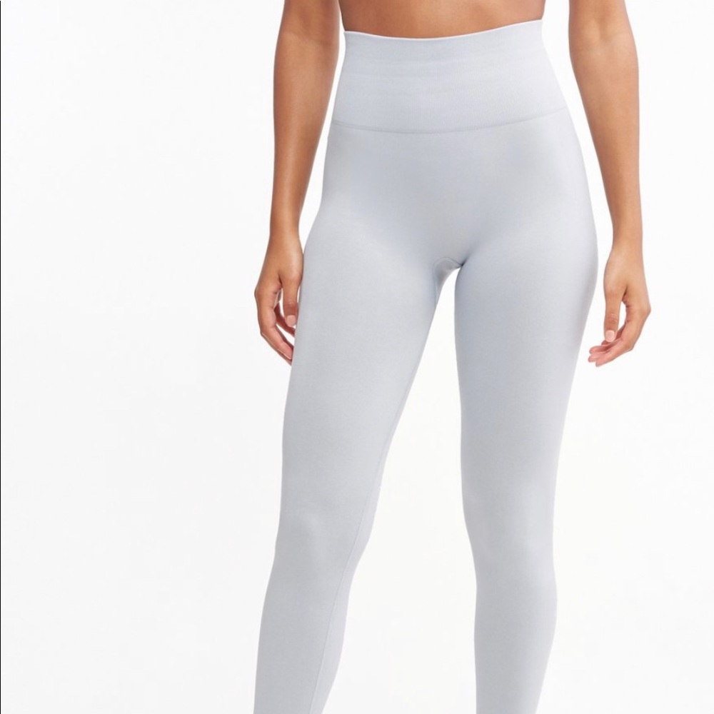 Shop weworewhat seamless leggings pearl blue small
